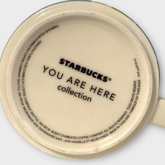 STARBUCKS 2015 Seattle, Washington You Are Here Collection 14 oz. Coffee Mug - Picture 6 of 6